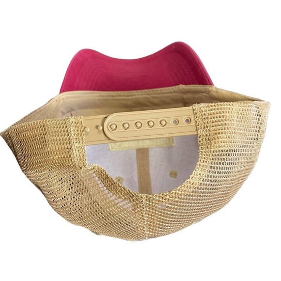 Larceny Bourbon Mesh Snap Back adjustable Hat ball cap Tan Adult One size - Picture 3 of 5